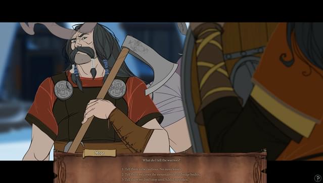 Banner Saga Gameplay Screenshot