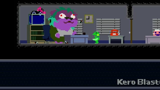 Kero Blaster Gameplay Screenshot