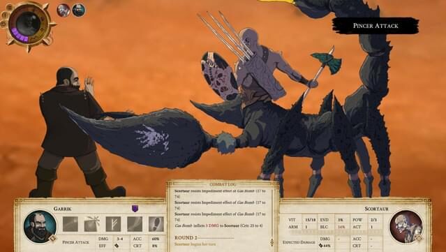 Vagrus – The Riven Realms Gameplay Screenshot