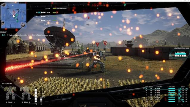 MechWarrior : Mercenaries Gameplay Screenshot
