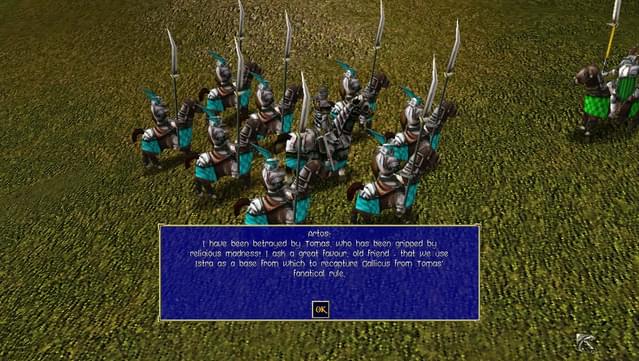 Warrior Kings Gameplay Screenshot