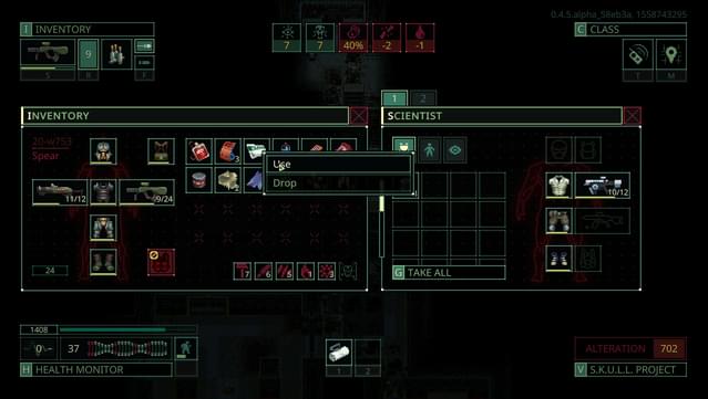 Quasimorph Gameplay Screenshot