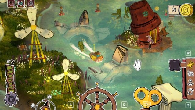 A Completely Fictional Story About a City Inside a Whale PC Screenshot