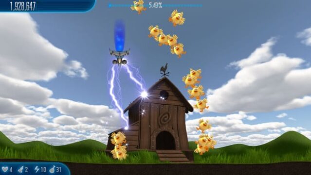 Chicken Invaders Gameplay Screenshot