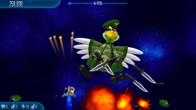 Chicken Invaders PC Screenshot
