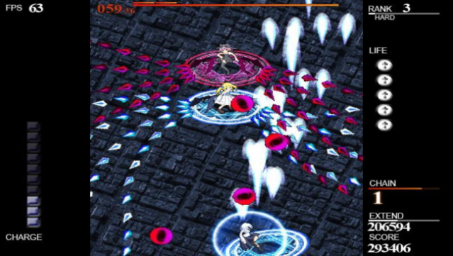 eXceed 2nd – Vampire REX Gameplay Screenshot