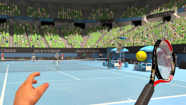 First Person Tennis – The Real Tennis Simulator Gameplay Screenshot