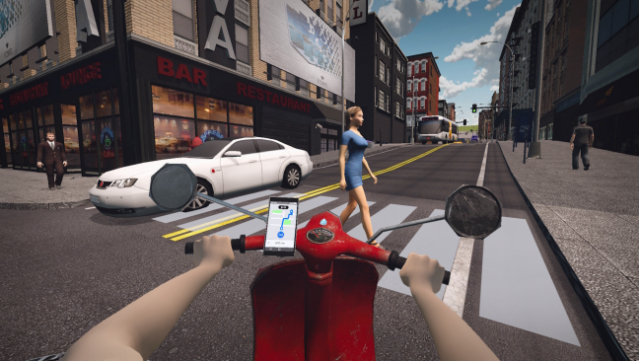 Food Delivery Simulator PC Screenshot