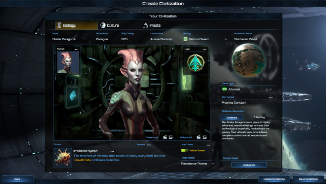 Galactic Civilizations IV Gameplay Screenshot