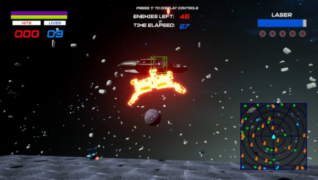 Galactic Starfire: Squadron Gameplay Screenshot