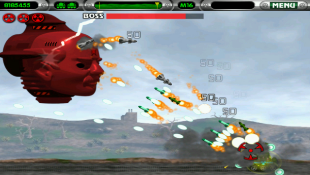 Heavy Weapon Deluxe Gameplay Screenshot