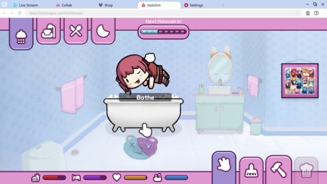 Holoidle Gameplay Screenshot