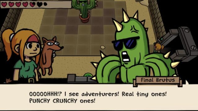 Ittle Dew + Gameplay Screenshot