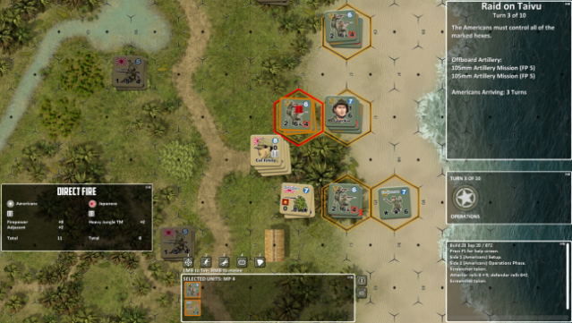 Lock ‘n Load Tactical Digital: Core Game Gameplay Screenshot