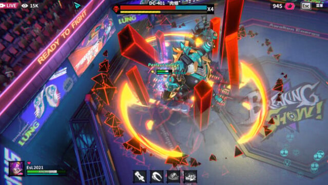 Meta Ghost: Breaking Show Gameplay Screenshot
