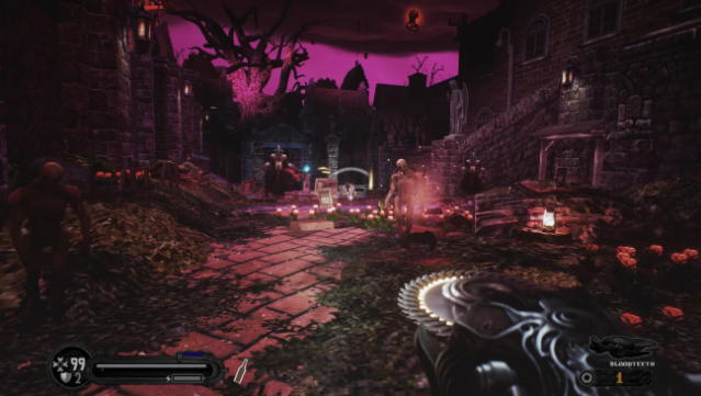 Painted In Blood Gameplay Screenshot