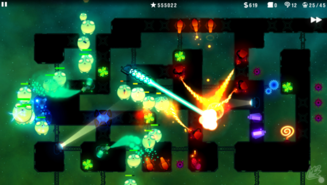 Radiant Defense Gameplay Screenshot