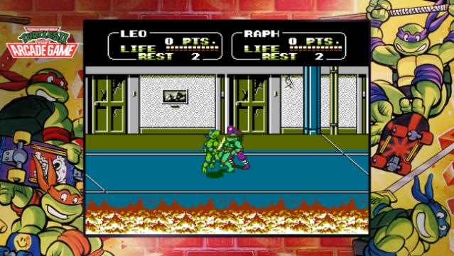 Teenage Mutant Ninja Turtles: The Cowabunga Collection Gameplay Screenshot