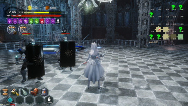 Widow in the Endless Labyrinth PC Screenshot